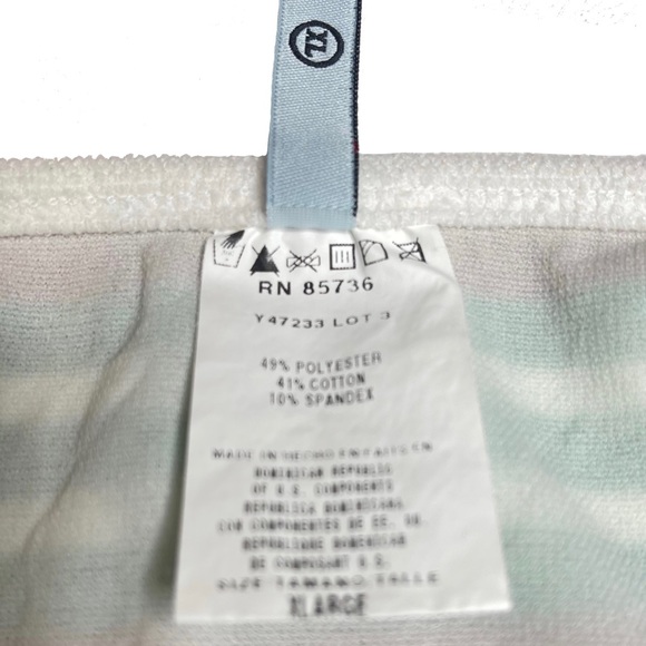 new OG Juicy ❤︎ 3PC Terry Swim Set ❤︎ Tank Bikini + Skirt ❤︎ Pink Green Stripe - Picture 9 of 16